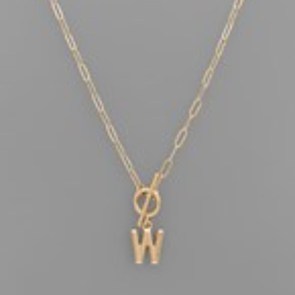 Inital Toggle Necklace - Picture 16 of 16